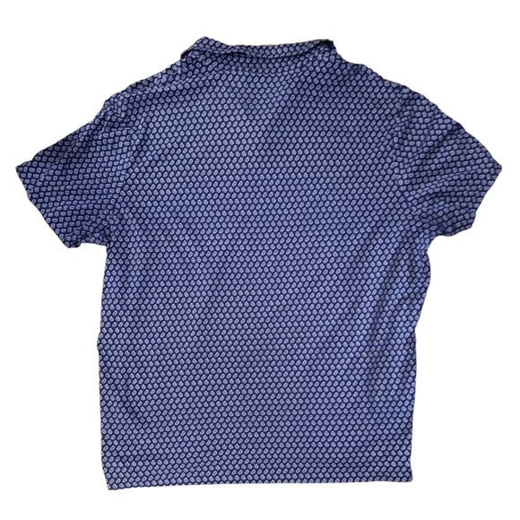 Polo Ralph Lauren Cotton Paisley Foulard Classic Fit Polo Shirt XL - Picture 2 of 4